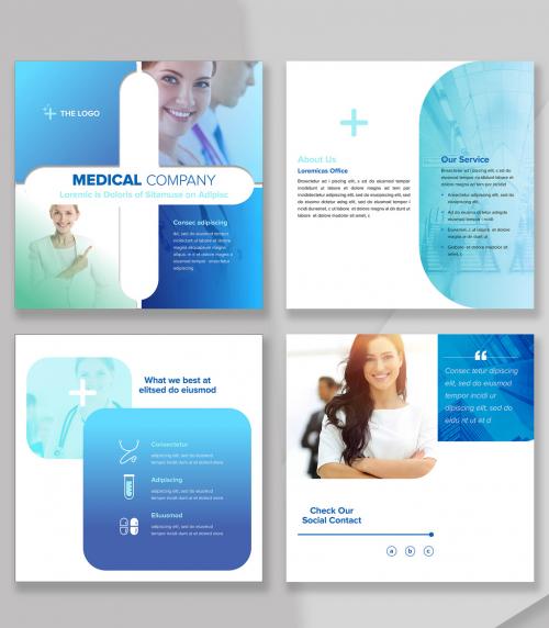 Social Media Post Medical and Health Company