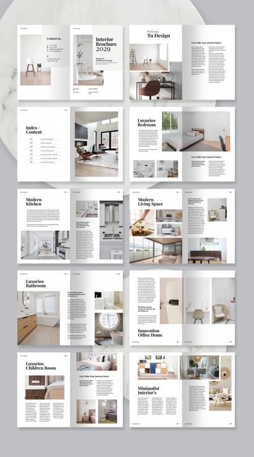 Interior Brochure Layout