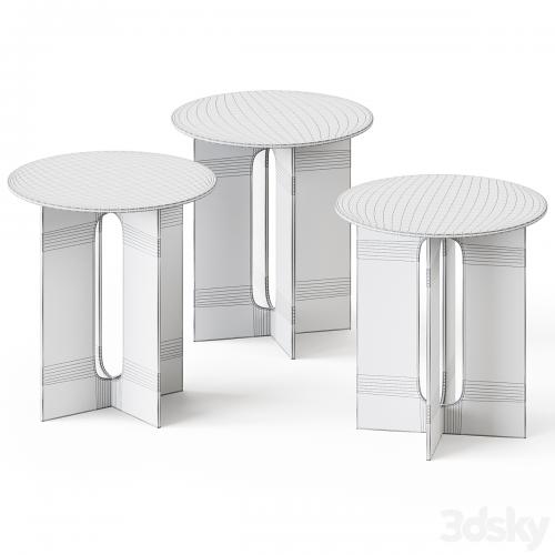 Androgyne side table by Menu