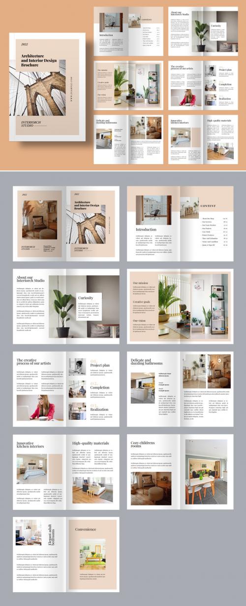 Interior Brochure Layout