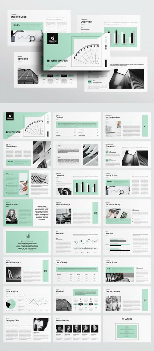 White Paper Layout Presentation