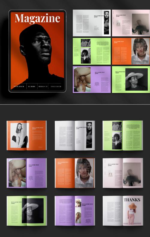 Digital Magazine Layout