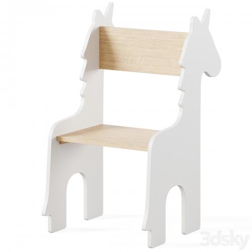 Table & Children's Animal Chairs by THE HOME DECO FACTORY