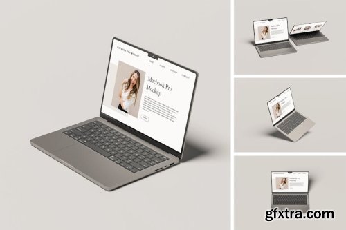 Macbook Pro Mockup Collections 12xPSD