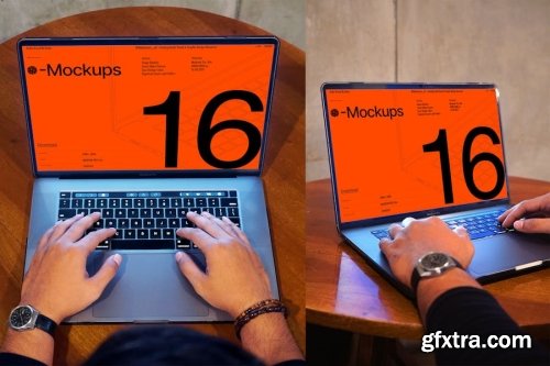 Macbook Pro Mockup Collections 12xPSD