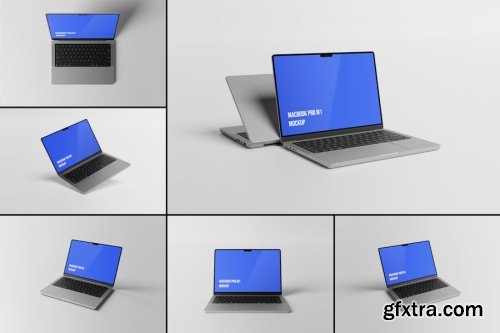 Macbook Pro Mockup Collections 12xPSD