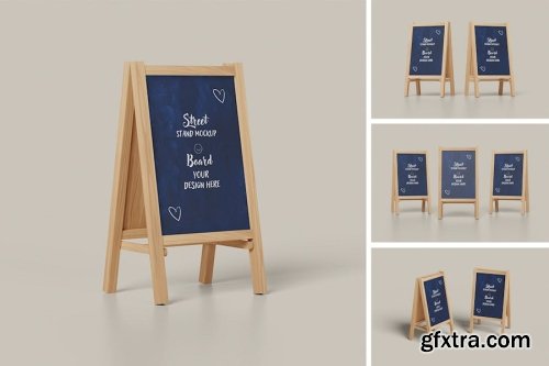 Menu Board Mockup Collections 11xPSD