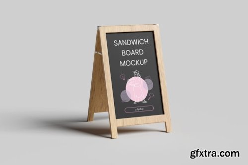 Menu Board Mockup Collections 11xPSD