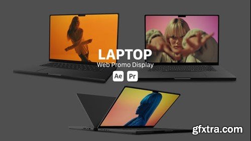 Videohive 3D Laptop Display Web Promo 51809265