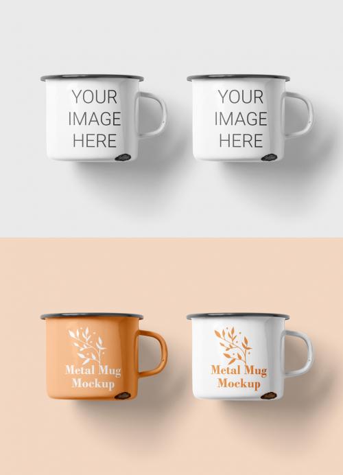 Metal Mug Mockups