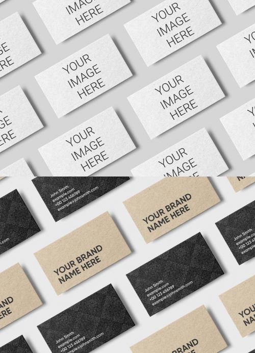 Eco Business Card Mockups