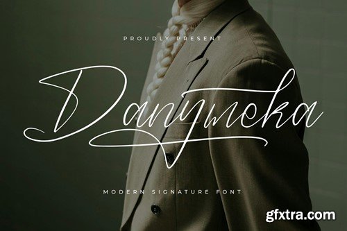 Danymeka Modern Signature Font 65YENSW