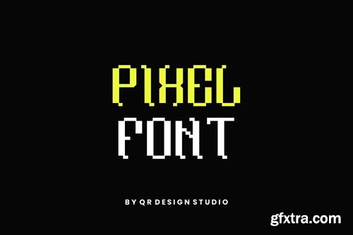 Game Browner - Pixel & Glitch Font ED8XRXD