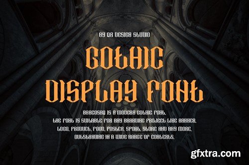 Barcosaq - Medieval & Gothic Font YSMNXE3