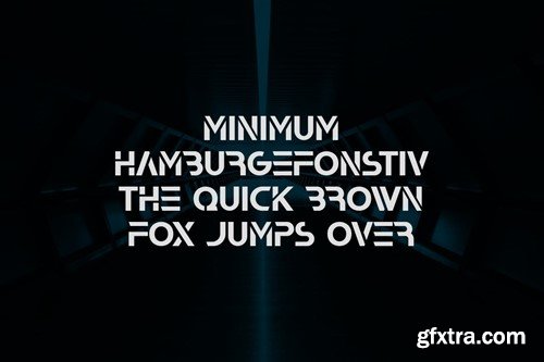 Barcav - Modern Futuristic Techno Font MXXWP9S