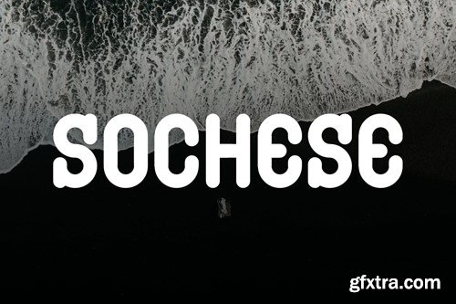 Sochese - Rounded Font TVNBF62