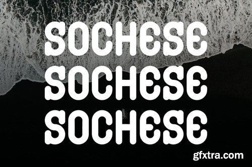 Sochese - Rounded Font TVNBF62