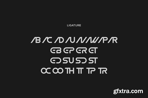 Vast Doom - Modern Futuristic and Techno Font D7TEU6F