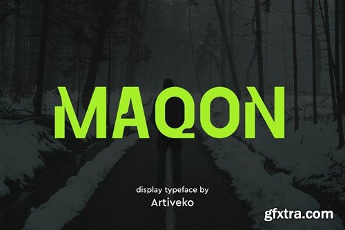 Maqon Sans Serif Font BARLUZP