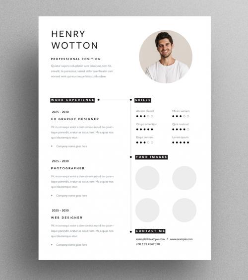 Creative Resume Layout