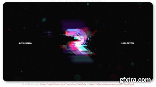 Videohive Glitch Noise Logo Reveal 51823698