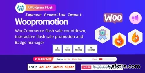 CodeCanyon - Woopromotion - WooCommerce product promotion sale countdown and Badge Manager v1.0.7 - 33809133 - Nulled