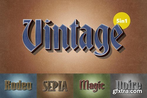 Vintage Ribbed Text Effect NZCL7AR