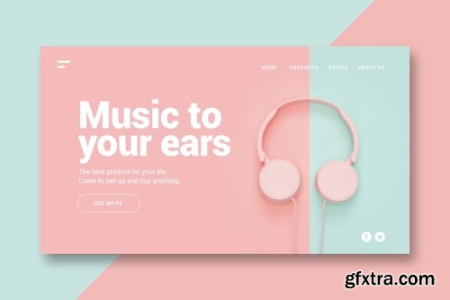 Headphones Mockup Collections 14xPSD