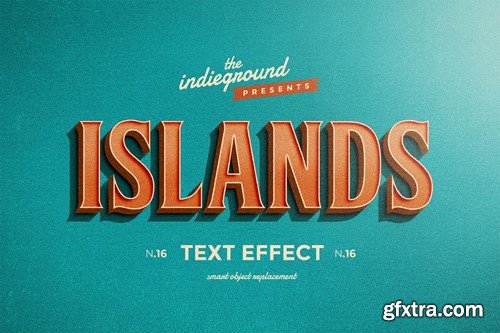 Retro Vintage Text Effect N.16 TXTACPL