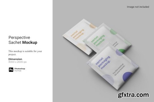 Long Sachet Mockup Collections 14xPSD