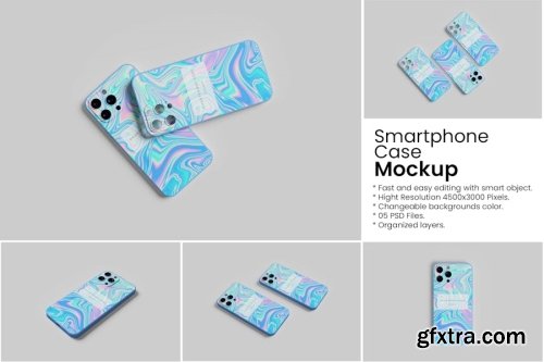 Smartphone Case Mockup Collections 14xPSD