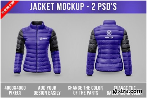 Down Vest Mockup Collections 10xPSD