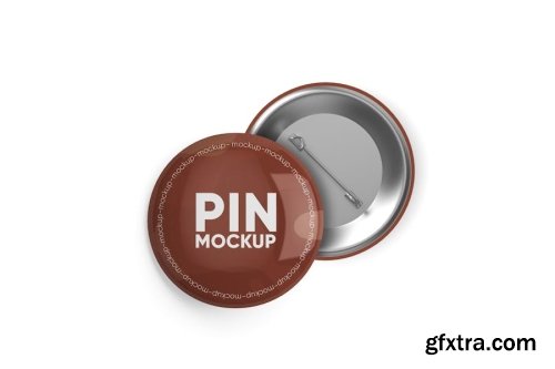 Pin Mockup Collections 11xPSD