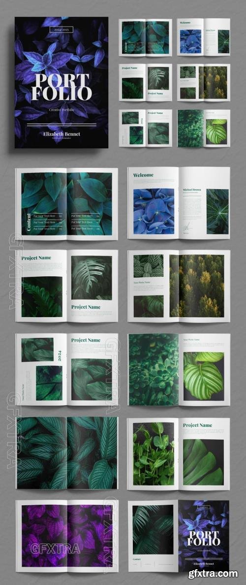 Portfolio Photobook Template Layout 725312882