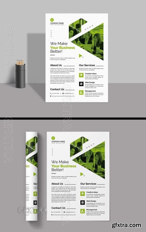 Business Flyer Template 725281183