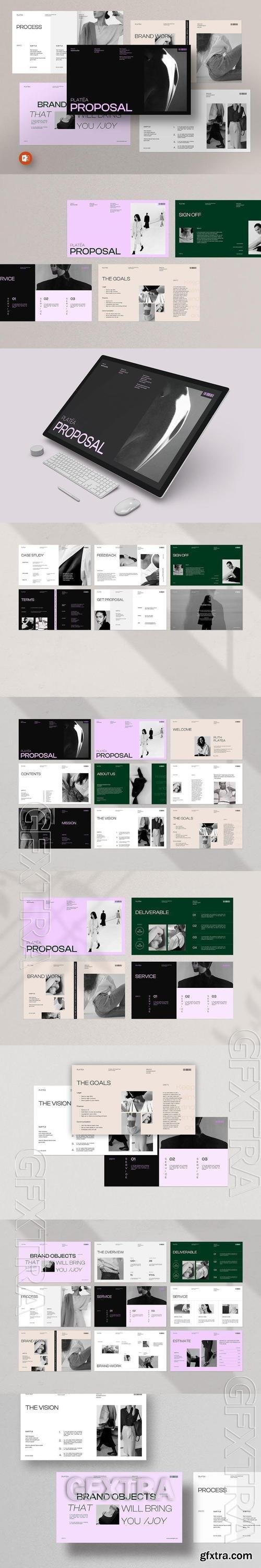 Brand Proposal PowerPoint Presentation Template RDXLYKF