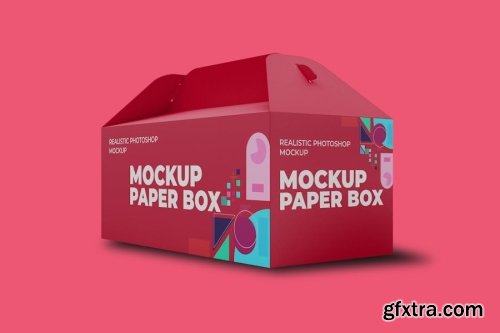 Kraft Paper Box Mockup Collections 14xPSD