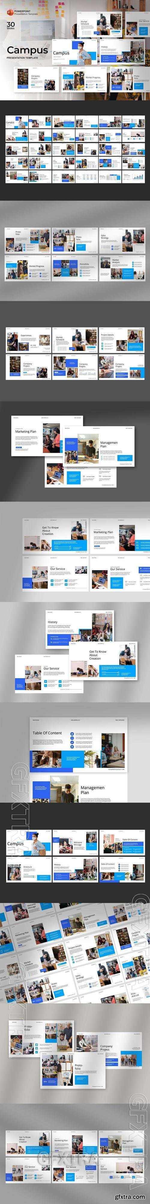 Campus Powerpoint Template 7HSVN6A