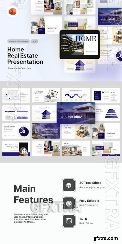 Real Estate Presentation - PowerPoint 6CD4WHG
