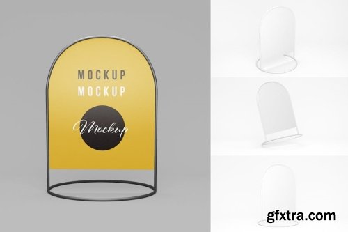 Stand-up Mockup Collections 12xPSD