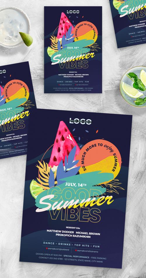 Summer Event Party Flyer