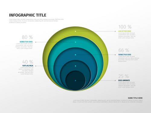 Infographic Template with Percentages