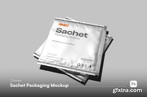 Sachet Mockup Collections 15xPSD