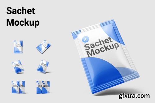 Sachet Mockup Collections 15xPSD