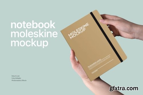 Notebook Mockup Collections 14xPSD