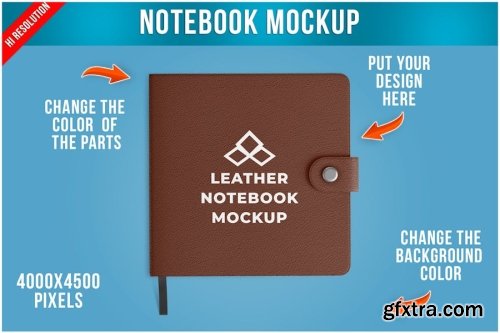 Notebook Mockup Collections 14xPSD