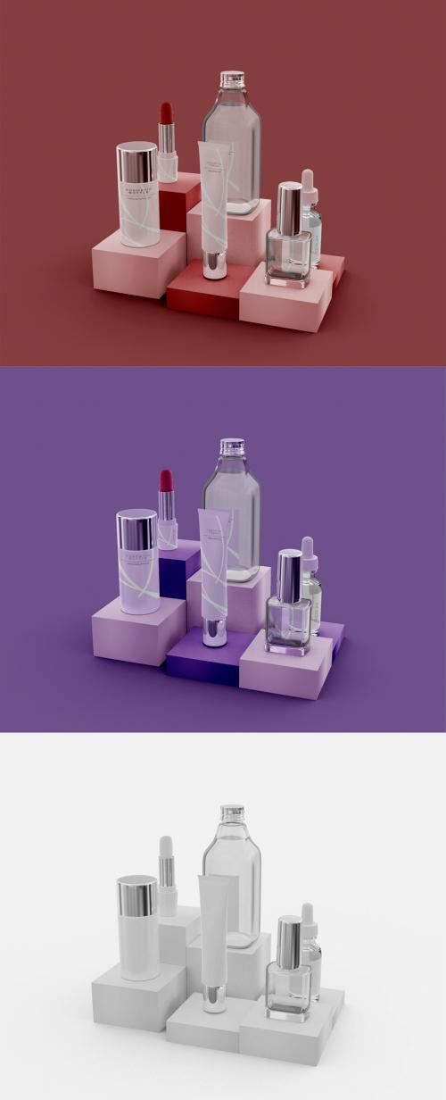 Beauty Products Mockup