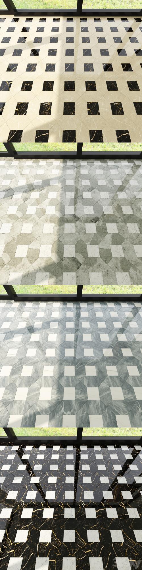 Italon charme extra floor mosaico poligon