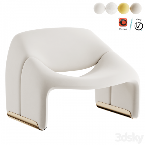 Groovy Lounge Chair for Artifort