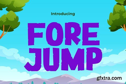 Forejump - Level Up Your Design Game Font 5TG4BV5